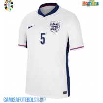 Camisa de time de futebol Inglaterra John Stones #5 Replicas 1º Equipamento Europeu 2024 Manga Curta